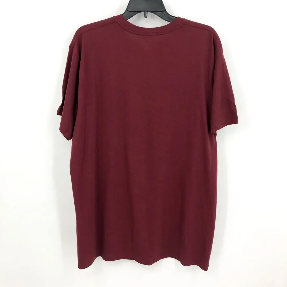TAGS CHAMPION Men's Texas State Bobcats Primary Jersey T-Shirt 2XL Maroon NWT - Picture 4 of 8